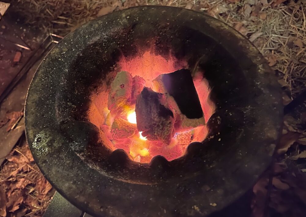 炭火焼きをする際の注意点