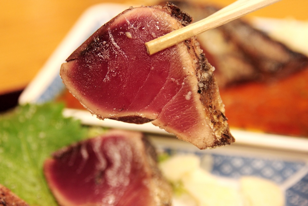 旬の戻り鰹で秋の食卓を贅沢に