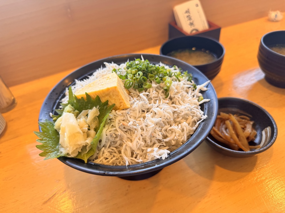 釜揚げも絶品！ふわっふわで、甘みがぜんぜん違う