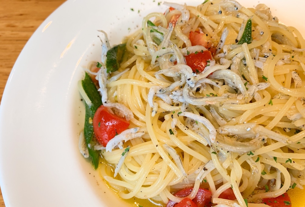 パスタに絡める