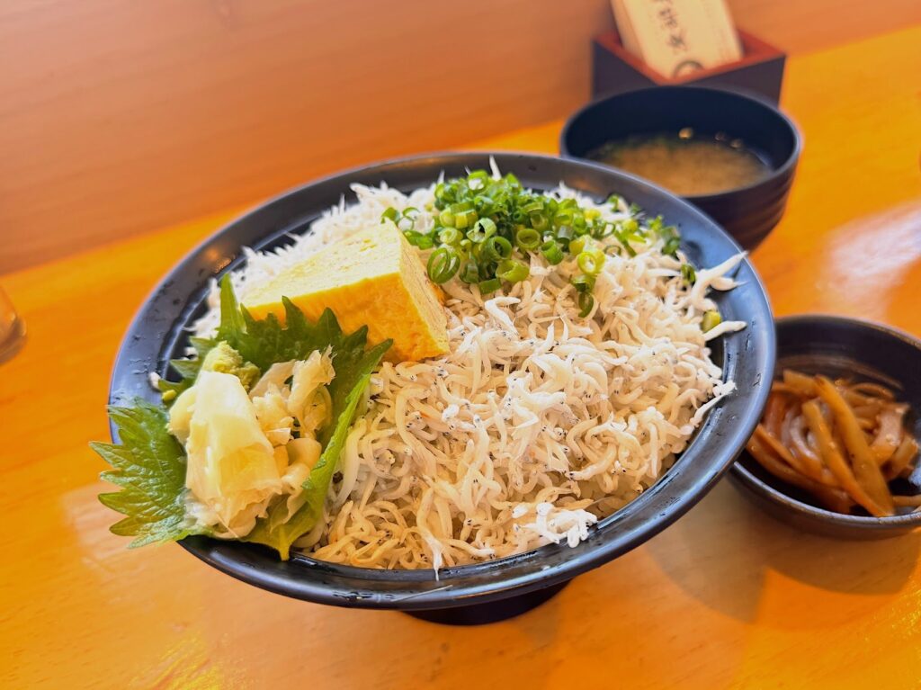 しらす丼はのせるだけでおいしい簡単どんぶり