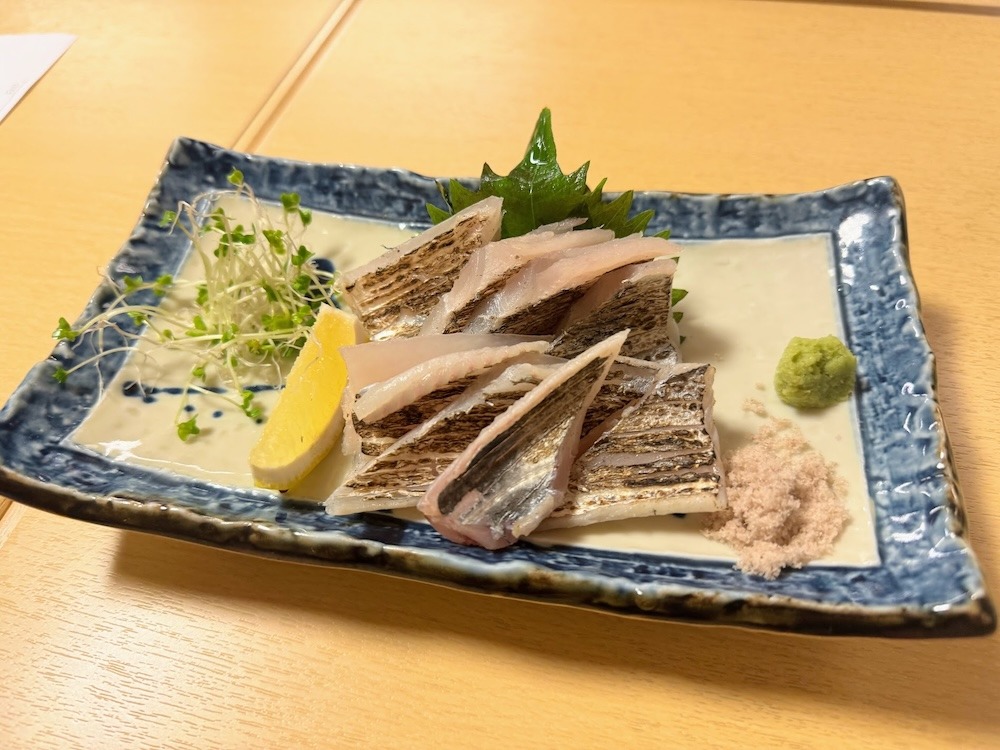 ②旨みを存分に味わう!刺身・炙り